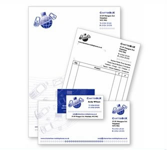 Chatterbox Stationery Design