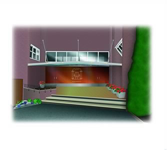 artist's impression of Synagogue